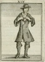 Picture 47 of 71 from Tafereel van overdeftige zinnebeelden : gemaelt naer de deuchden, ondeuchden, gemoetsdriften der menschen, straffen Godts, en zegeningen : eerst beschreven door Cesare Ripa, Pierius Valerianus, Orus Apollo, en anderen ... (1722), leaf 268
