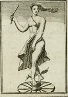 An illustration from Tafereel van overdeftige zinnebeelden : gemaelt naer de deuchden, ondeuchden, gemoetsdriften der menschen, straffen Godts, en zegeningen : eerst beschreven door Cesare Ripa, Pierius Valerianus, Orus Apollo, en anderen ... (1722)