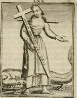 Picture 71 of 71 from Tafereel van overdeftige zinnebeelden : gemaelt naer de deuchden, ondeuchden, gemoetsdriften der menschen, straffen Godts, en zegeningen : eerst beschreven door Cesare Ripa, Pierius Valerianus, Orus Apollo, en anderen ... (1722), leaf 451