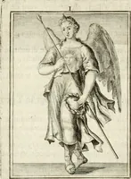 Picture 3 of 68 from Tafereel van overdeftige zinnebeelden : gemaelt naer de deuchden, ondeuchden, gemoetsdriften der menschen, straffen Godts, en zegeningen : eerst beschreven door Cesare Ripa, Pierius Valerianus, Orus Apollo, en anderen ... (1722), leaf 22