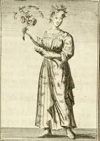 An illustration from Tafereel van overdeftige zinnebeelden : gemaelt naer de deuchden, ondeuchden, gemoetsdriften der menschen, straffen Godts, en zegeningen : eerst beschreven door Cesare Ripa, Pierius Valerianus, Orus Apollo, en anderen ... (1722)