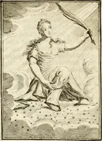 An illustration from Tafereel van overdeftige zinnebeelden : gemaelt naer de deuchden, ondeuchden, gemoetsdriften der menschen, straffen Godts, en zegeningen : eerst beschreven door Cesare Ripa, Pierius Valerianus, Orus Apollo, en anderen ... (1722)