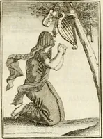 Picture 62 of 68 from Tafereel van overdeftige zinnebeelden : gemaelt naer de deuchden, ondeuchden, gemoetsdriften der menschen, straffen Godts, en zegeningen : eerst beschreven door Cesare Ripa, Pierius Valerianus, Orus Apollo, en anderen ... (1722), leaf 422