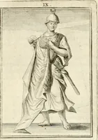 An illustration from Tafereel van overdeftige zinnebeelden : gemaelt naer de deuchden, ondeuchden, gemoetsdriften der menschen, straffen Godts, en zegeningen : eerst beschreven door Cesare Ripa, Pierius Valerianus, Orus Apollo, en anderen ... (1722)