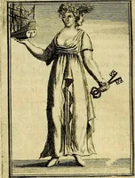 An illustration from Tafereel van overdeftige zinnebeelden, gemaelt naer de deuchden, ondeuchden, gemoetsdriften der menschen, straffen Godts, en zegeningen (1722)
