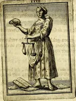 An illustration from Tafereel van overdeftige zinnebeelden, gemaelt naer de deuchden, ondeuchden, gemoetsdriften der menschen, straffen Godts, en zegeningen (1722)