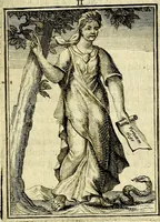 An illustration from Tafereel van overdeftige zinnebeelden, gemaelt naer de deuchden, ondeuchden, gemoetsdriften der menschen, straffen Godts, en zegeningen (1722)