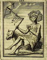 An illustration from Tafereel van overdeftige zinnebeelden, gemaelt naer de deuchden, ondeuchden, gemoetsdriften der menschen, straffen Godts, en zegeningen (1722)