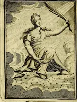 An illustration from Tafereel van overdeftige zinnebeelden, gemaelt naer de deuchden, ondeuchden, gemoetsdriften der menschen, straffen Godts, en zegeningen (1722)