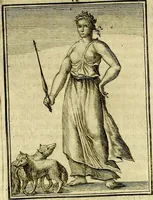 An illustration from Tafereel van overdeftige zinnebeelden, gemaelt naer de deuchden, ondeuchden, gemoetsdriften der menschen, straffen Godts, en zegeningen (1722)