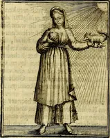 An illustration from Tafereel van overdeftige zinnebeelden, gemaelt naer de deuchden, ondeuchden, gemoetsdriften der menschen, straffen Godts, en zegeningen (1722)