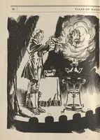 An illustration from Tales of Magic and Mystery, Vol. 1, No. 1 (December 1927) (1927)