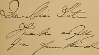 An illustration from Talks on graphology, the art of knowing character through handwriting (1892)
