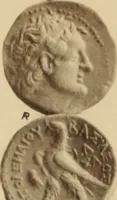 An illustration from Ta nomismata tou kratous ton Ptolemaion (1904)