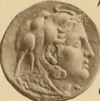 An illustration from Ta nomismata tou kratous ton Ptolemaion (1904)