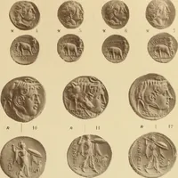 An illustration from Ta nomismata tou kratous ton Ptolemaion (1904)