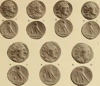 An illustration from Ta nomismata tou kratous ton Ptolemaion (1904)
