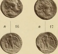 An illustration from Ta nomismata tou kratous ton Ptolemaion (1904)