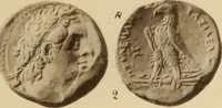An illustration from Ta nomismata tou kratous ton Ptolemaion (1904)