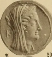 An illustration from Ta nomismata tou kratous ton Ptolemaion (1904)