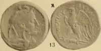 An illustration from Ta nomismata tou kratous ton Ptolemaion (1904)