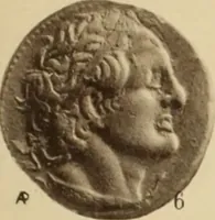 An illustration from Ta nomismata tou kratous ton Ptolemaion (1904)