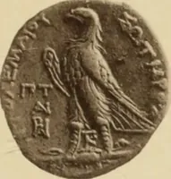 An illustration from Ta nomismata tou kratous ton Ptolemaion (1904)