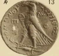 An illustration from Ta nomismata tou kratous ton Ptolemaion (1904)