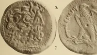 An illustration from Ta nomismata tou kratous ton Ptolemaion (1904)