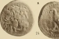 An illustration from Ta nomismata tou kratous ton Ptolemaion (1904)