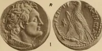 An illustration from Ta nomismata tou kratous ton Ptolemaion (1904)