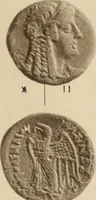 An illustration from Ta nomismata tou kratous ton Ptolemaion (1904)