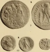 An illustration from Ta nomismata tou kratous ton Ptolemaion (1904)
