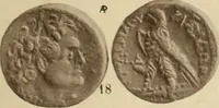 An illustration from Ta nomismata tou kratous ton Ptolemaion (1904)