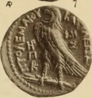 An illustration from Ta nomismata tou kratous ton Ptolemaion (1904)