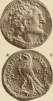 An illustration from Ta nomismata tou kratous ton Ptolemaion (1904)
