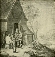 An illustration from Tapestries and carpets from the palace of the Pardo [sic], woven at the royal manufactory of Madrid, loaned by His Majesty the King of Spain for exhibition by the Hispanic Society of America (1917)
