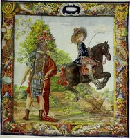 An illustration from The tapestries of the Vienna imperial court (1922)
