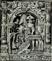 An illustration from The tapestries of the Vienna imperial court (1922)