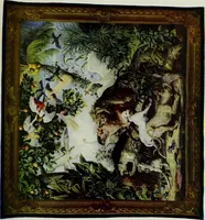 An illustration from The tapestries of the Vienna imperial court (1922)