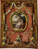 An illustration from The tapestries of the Vienna imperial court (1922)