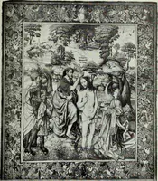 An illustration from The tapestries of the Vienna imperial court (1922)