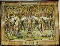 An illustration from The tapestries of the Vienna imperial court (1922)