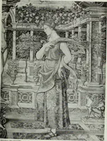 An illustration from The tapestries of the Vienna imperial court (1922)
