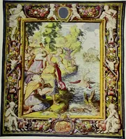 An illustration from The tapestries of the Vienna imperial court (1922)