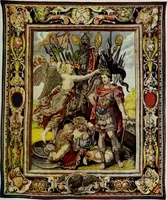 An illustration from The tapestries of the Vienna imperial court (1922)