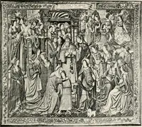 An illustration from Tapestries, their origin, history and renaissance (1912)