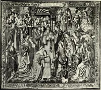 Picture 121 of 140 from Tapestries, their origin, history and renaissance (1912), leaf 390