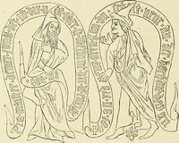 An illustration from Tapisseries, broderies et dentelles; recueil de modeles anciens et modernes (1890)