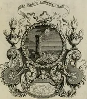 An illustration from Tapisseries du Roy, ou sont representez les quatre elemens et les quatre saisons : avec les devises qui les accompagnent et leur explication. Königliche französische Tapezereyen ... (1687)